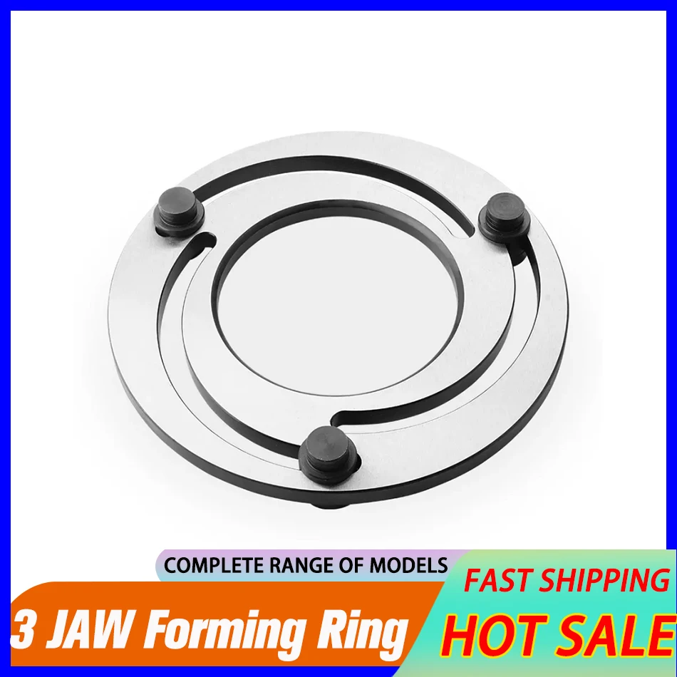 

4/5/6/8/10 Inch Hydraulic 3 Jaw Forming Ring Jaw Repairer Boring Fixture Jaw Device Hydraulic Claw Forming for CNC Lathe Chuck