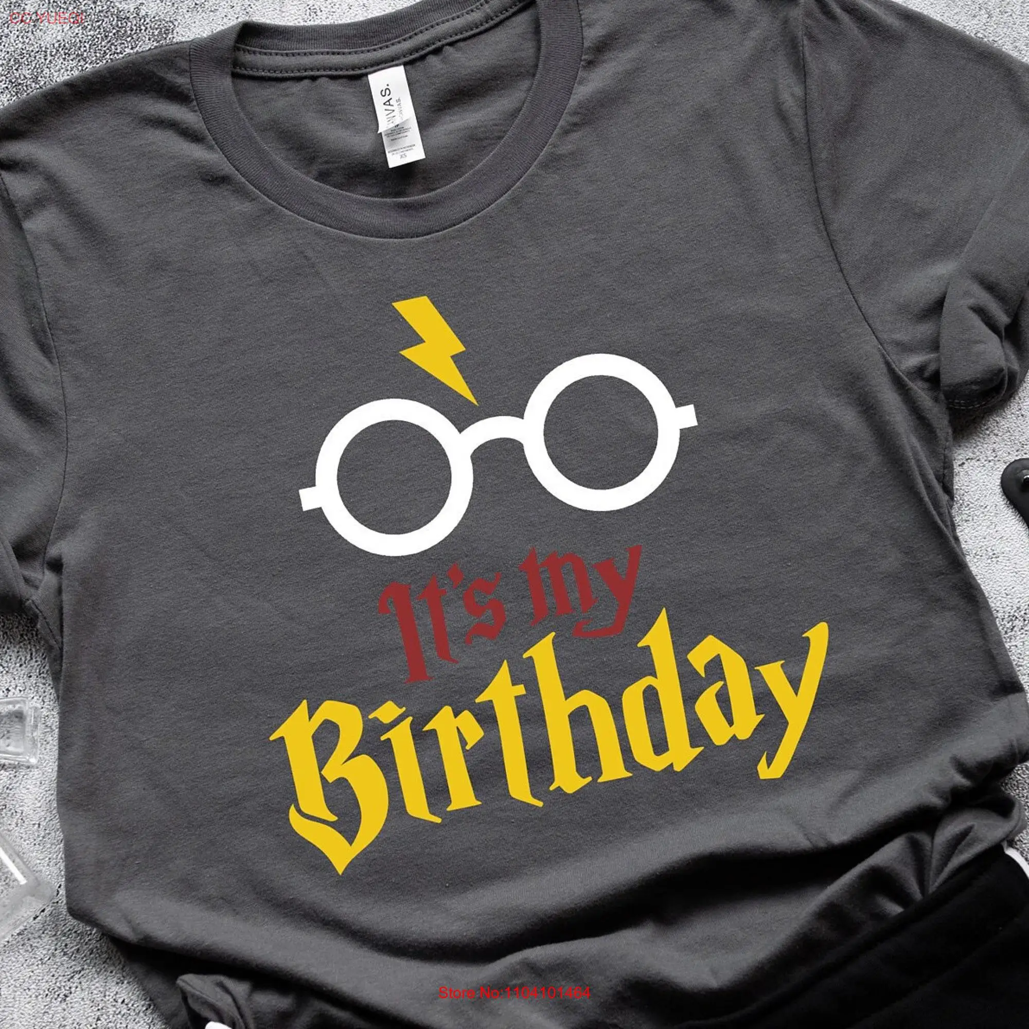 It's My Birthday T Shirt HP Magic Wizard Mischief Witch long or short sleeves