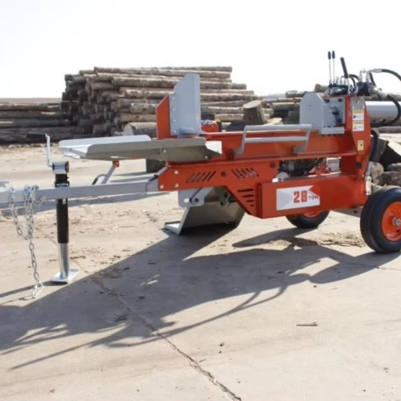 Customized Heavy Duty Hydraulic Log Splitter, Electric Wood Splitter Machine for Firewood Cutting, Wood Processing, Home and Far