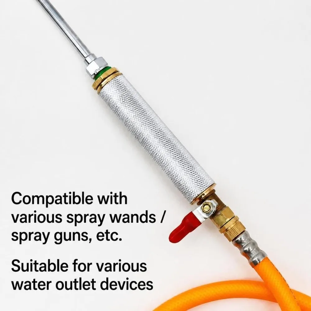 Anti‑Clog Stainless Steel Mesh Sprayer Filter Brass Thread High Pressure Liquid Filter Leak‑Proof Spray Strainer Garden Sprayer