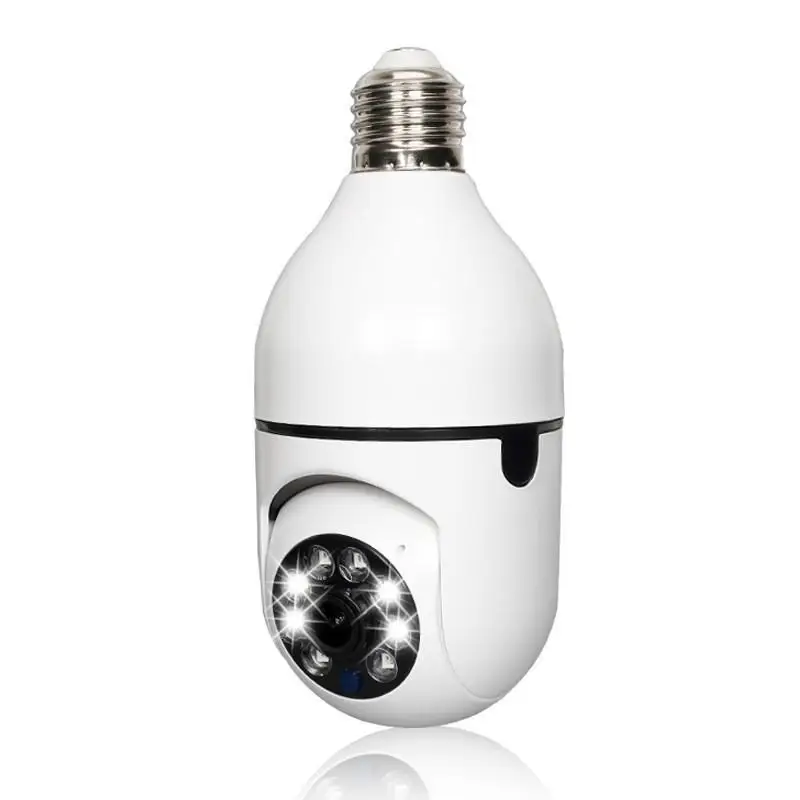 YST app monitoring camera 360 degree panoramic intelligent high-definition bulb type lamp head monitoring camera lamp head