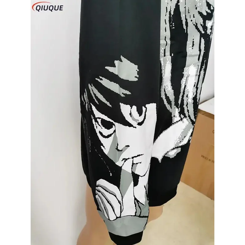 Anime death note misa amane hoodie meninas harajuku cosplay traje coreano oversize hoodies para mulher