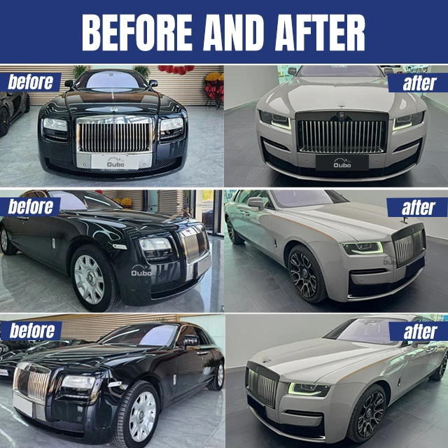 for  Applicable to Rolls Roycee Ghost 1generation to 3 generation body kit,non-destructive installation, no cutting body surroun