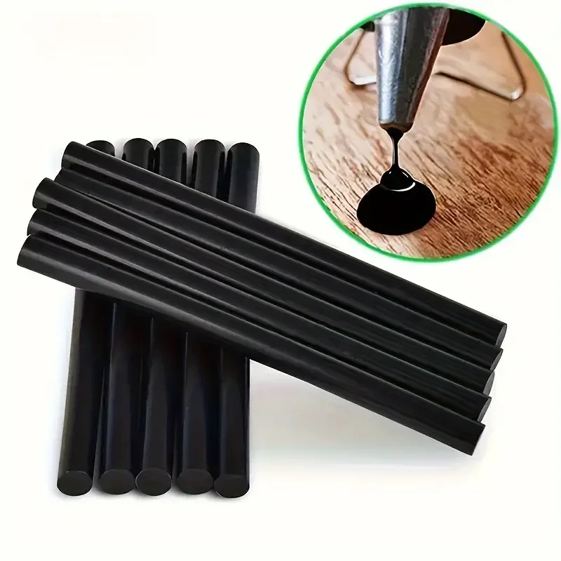 Car Hot Melt Glue Sticks Body Dent Repair Strong Adhesion Puller Tools Black Hot Melt Glue Stick Paintless Removal Repair Strips