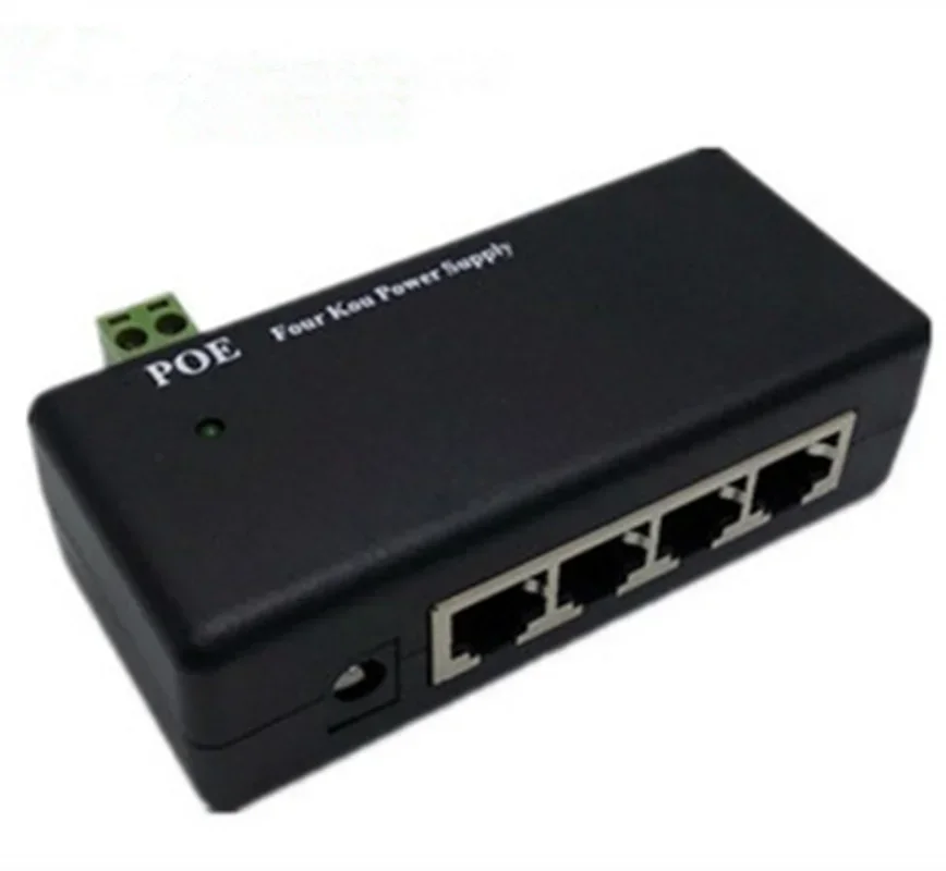 Imagem -02 - Anpwoo-injetor Módulo Passivo Power Over Ethernet dc 948v Fonte de Alimentação da Câmera ip Adaptador Poe Switch Poe Box Portas Lan