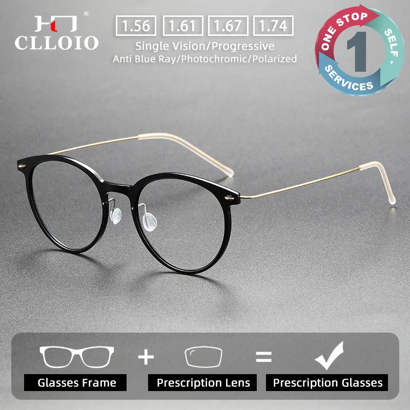 clloio-ultralight-retro-screwless-prescription-glasses-anti-blue-light-acetate-frame-titanium-temple-progressive-reading-eyewear