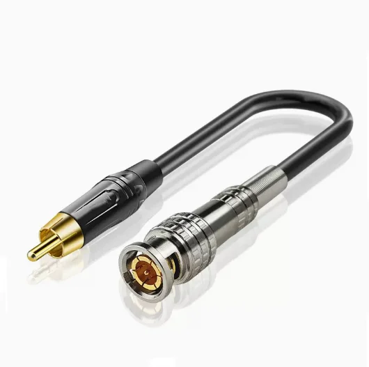 Q9 BNC Video cable BNC Male to RCA Male SDI surveillance camera AV Coaxial Video Cable