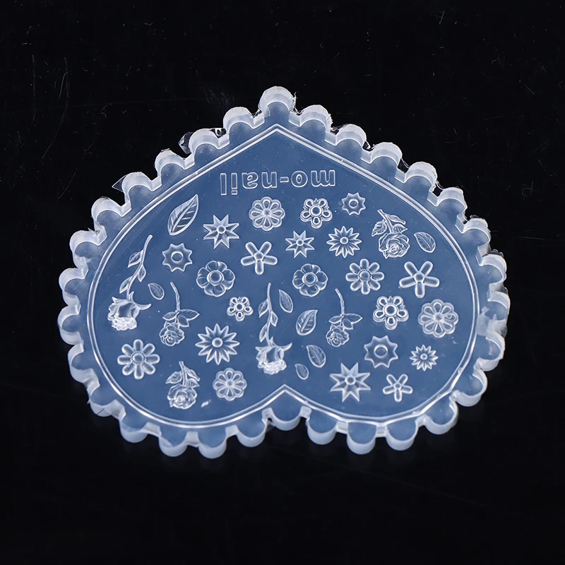 ثلاثية الأبعاد زهرة مسمار قالب مسمار الزينة DIY بها بنفسك سيليكون مانيكير قالب مسمار الفن قالب أداة صنع المجوهرات #5