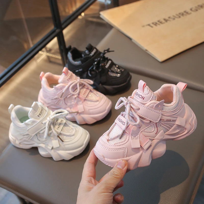 

Children's shoes for girls 2026 new spring and autumn children's sports shoes Girls' sports shoes