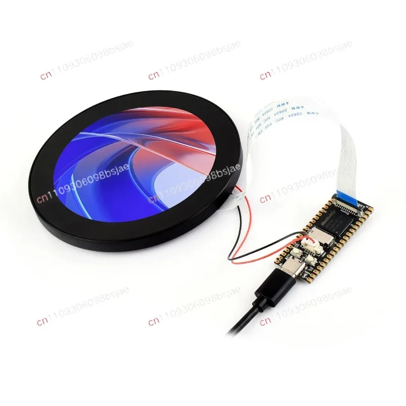 3.4/4 inch DSI circular capacitive touch display IPS ten touch full fit