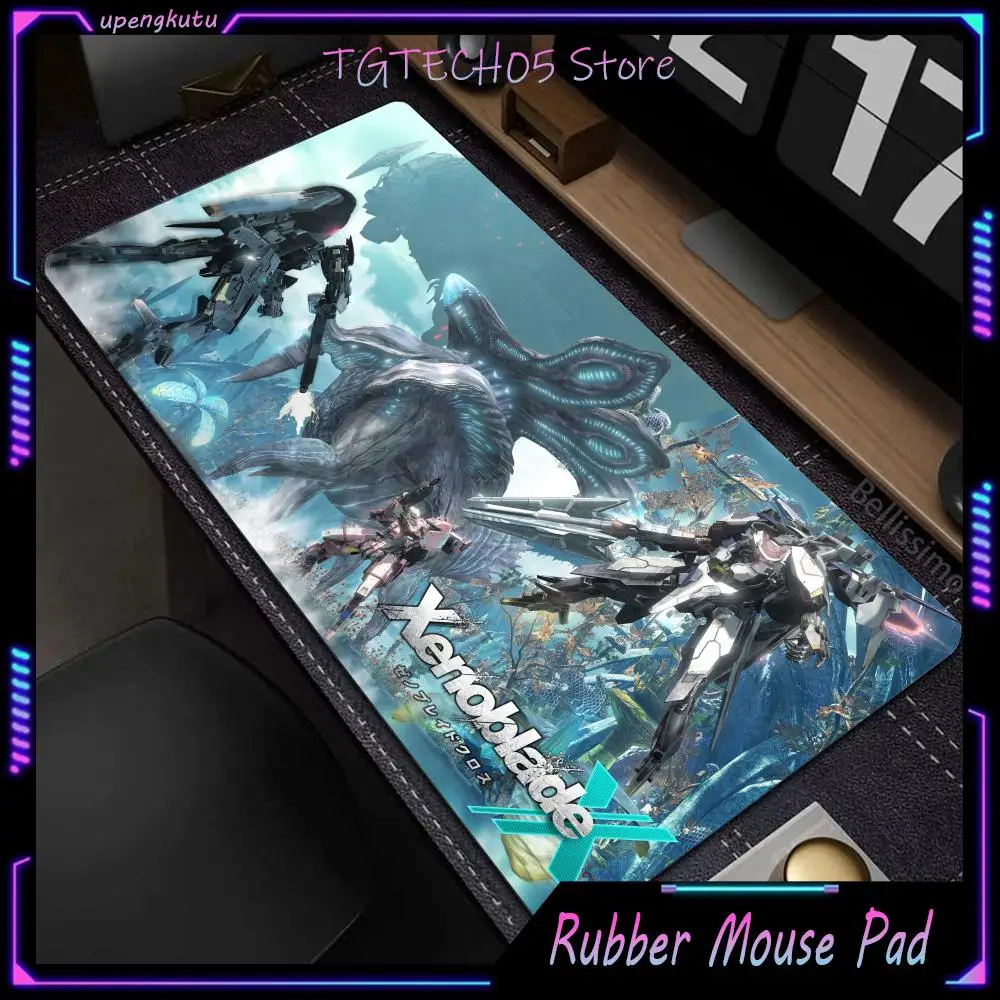 Large Mouse Pad Xenoblade Chronicles Gaming Carpet Computer Office Accessories Mouse Mats XXL Bottom Anti slip Keyboard Mausepad