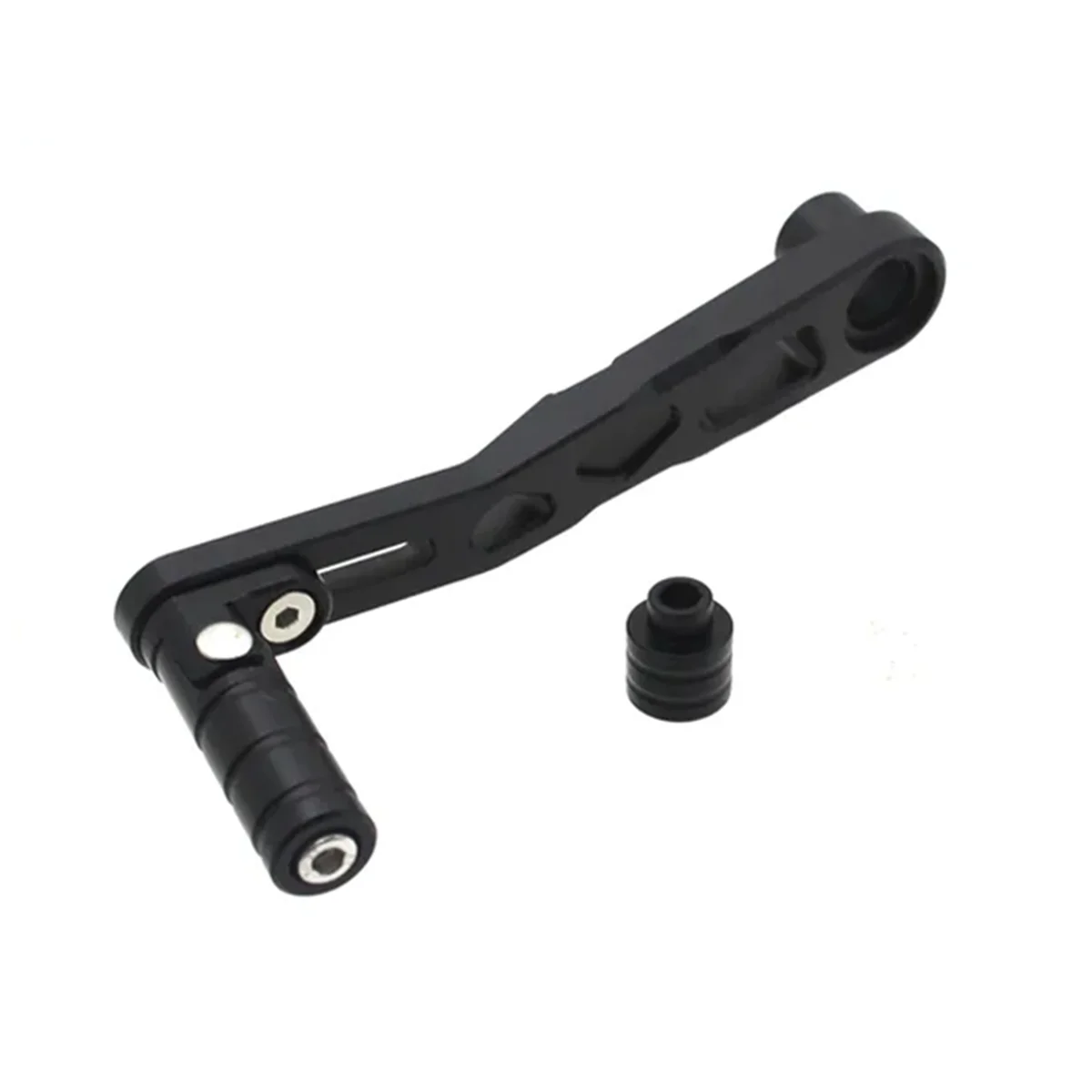 

Folding Adjustable Gear Shifter for Honda XL750 Transalp 23-(Black)