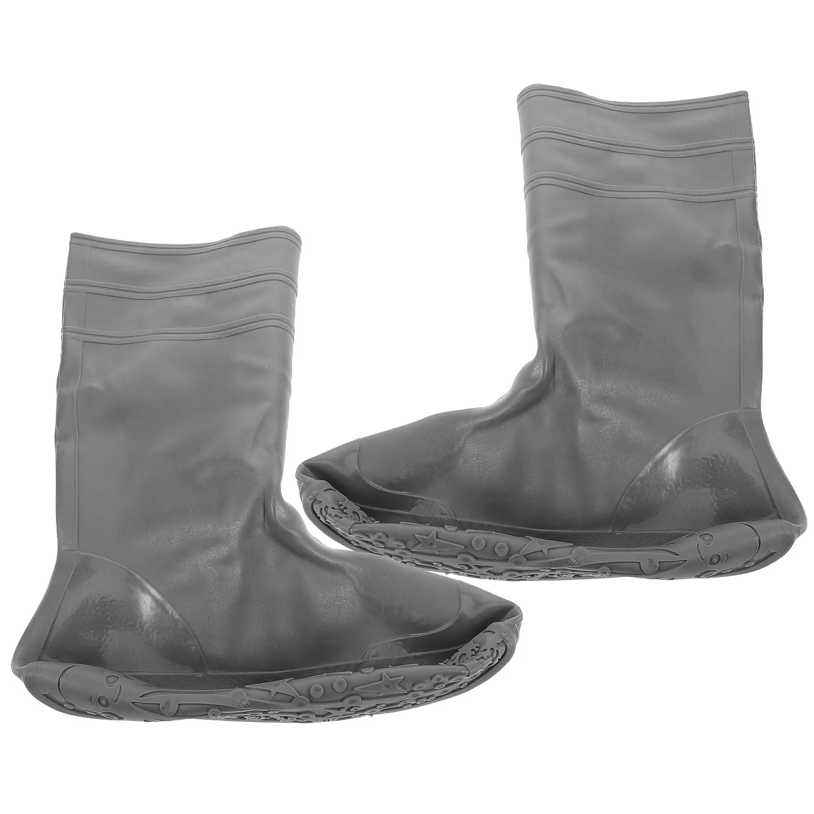 

Rain Anti Slip Waterproof Shoe Cover Outdoor Anti-skid Covers Nonslip Portable Boots Folding Man