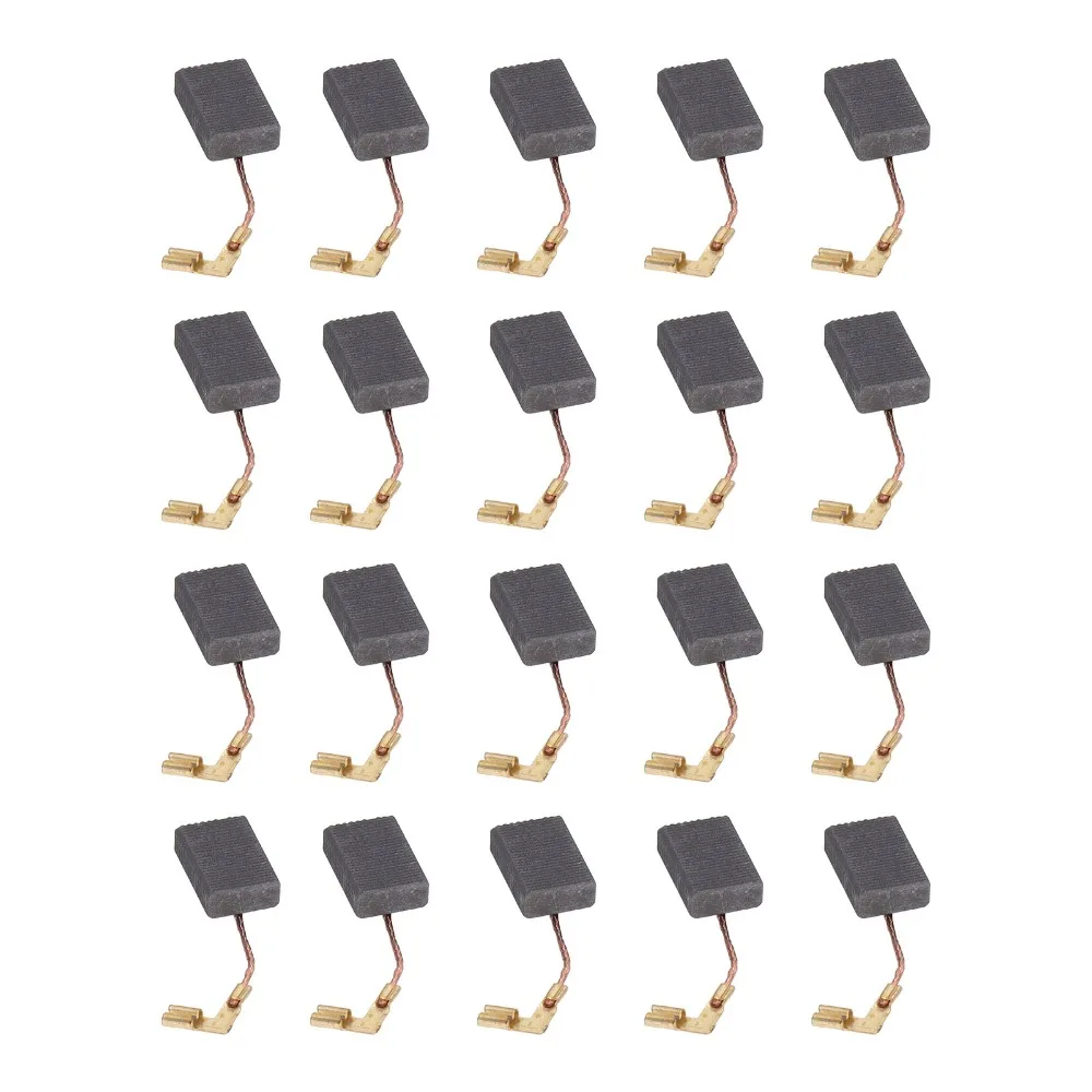 

20pcs Copper Wire Motor Carbon Brushes Maintenance & Repair Carbon Brushes Replacement Professional Carbon Brushes Angle Grinder