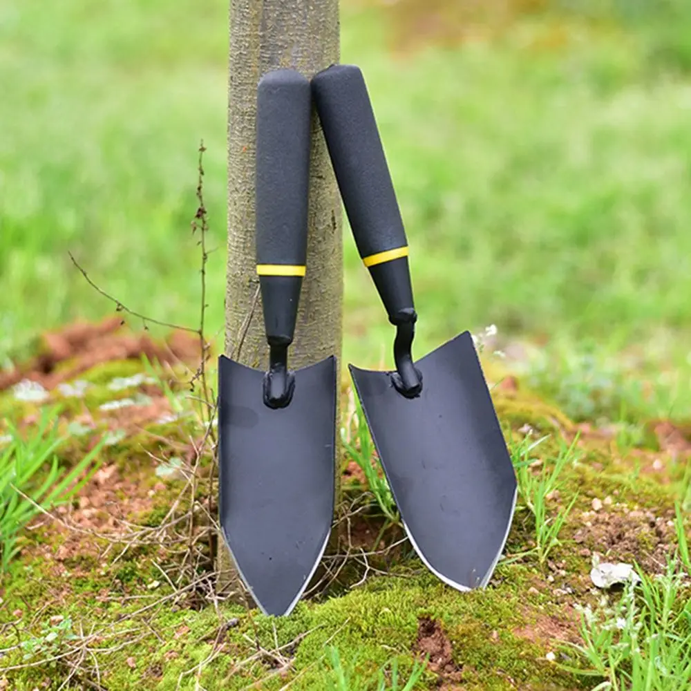 Rubberized Handle Planting Tool Bonsai Tools Digging Planting Transplanting Garden Shovel Hand Trowel Garden Supplies Spade