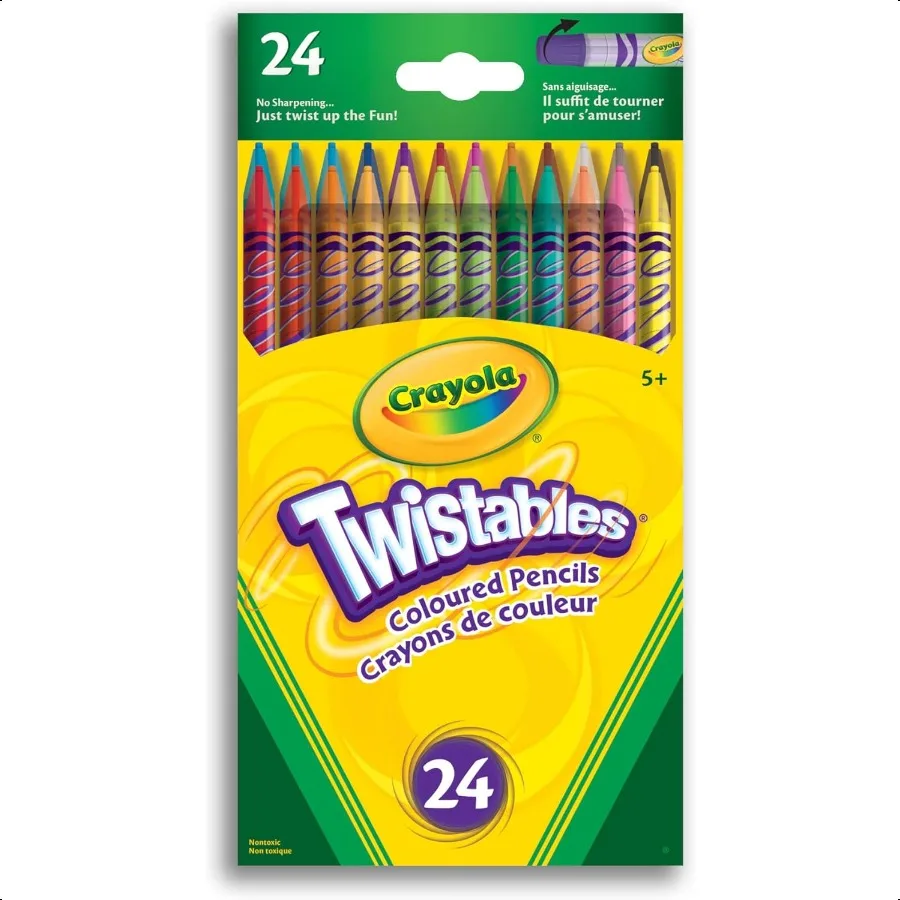 

24 Twistables Colored Pencils