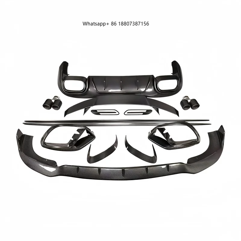 Suitable for MercedesBenz forAMG GT50 53 Upgraded Version with Carbon Fiber Material Small Surround Complete Body Kit