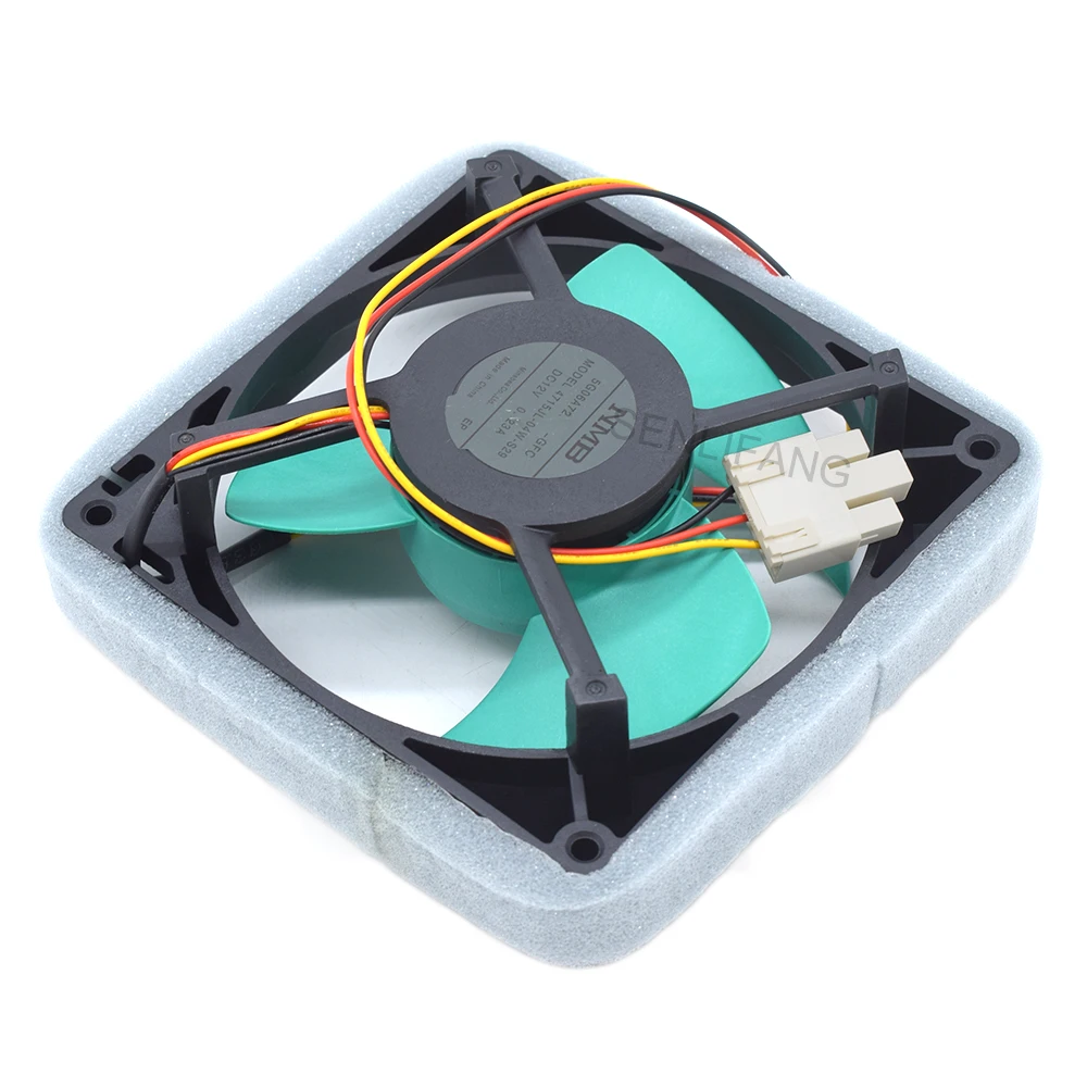 4715JL-04W-S29 5G06A72 GFC Cooling Fan DC 12V 0.23A 125x125mm 3-Lines Cooler For NMB
