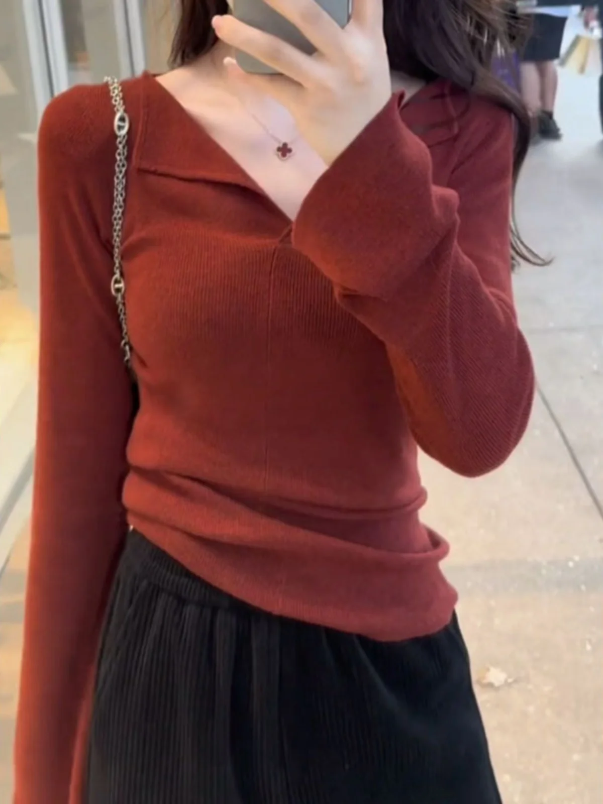 البلوزات لاعبا البلوفرات النسائية أنيقة أنيقة امرأة أعلى بسط شبكة الظهر كرة السلة لعبة يومية الرياضة الشارع الشهير BF Ins أعلى #2