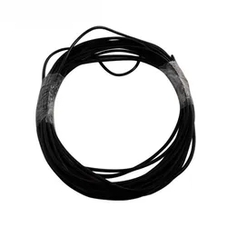 5～100mX Black Jacket PMMA end glow plastic optic fiber cable Inner diameter 1mm for Decorative lighting