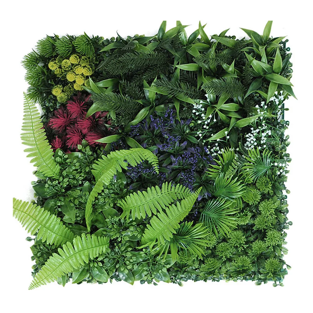 

Artificial Plants Grass Wall Panel Boxwood Hedge Greenery UV Protection Green Decor Privacy Fence Backyard Screen Wedding