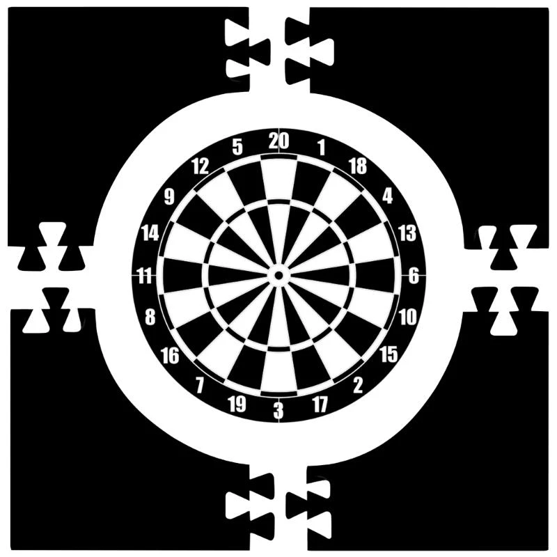 

Dartboards Surround Rings Splicing Board Wall Protector Dartboards Backboard Wall Surround Wall Protections Rings