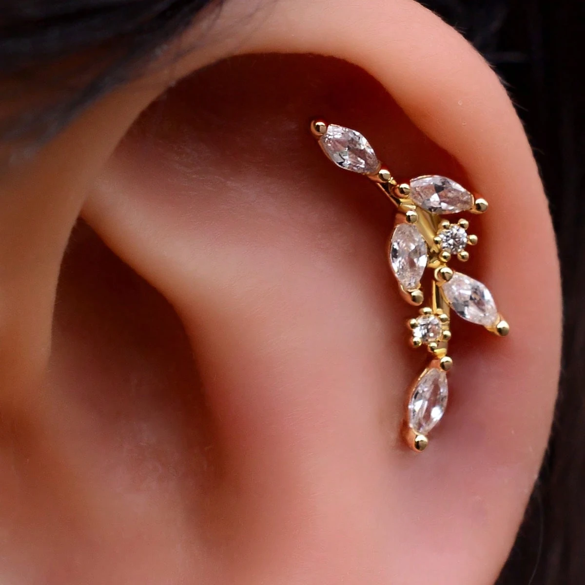 1PC 20G Cartilage Helix Earrin - огляд і ціна Tragus Flat Back