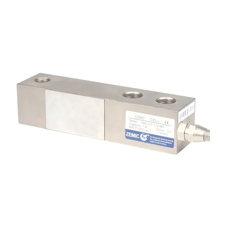 H8C C3 Shear Beam Weighing Sensor 1000kg Platform Scale 100KG 500KG 1 Ton 2 Tons 5 Tons Weight Sensor Amplifier Silo Load Cell