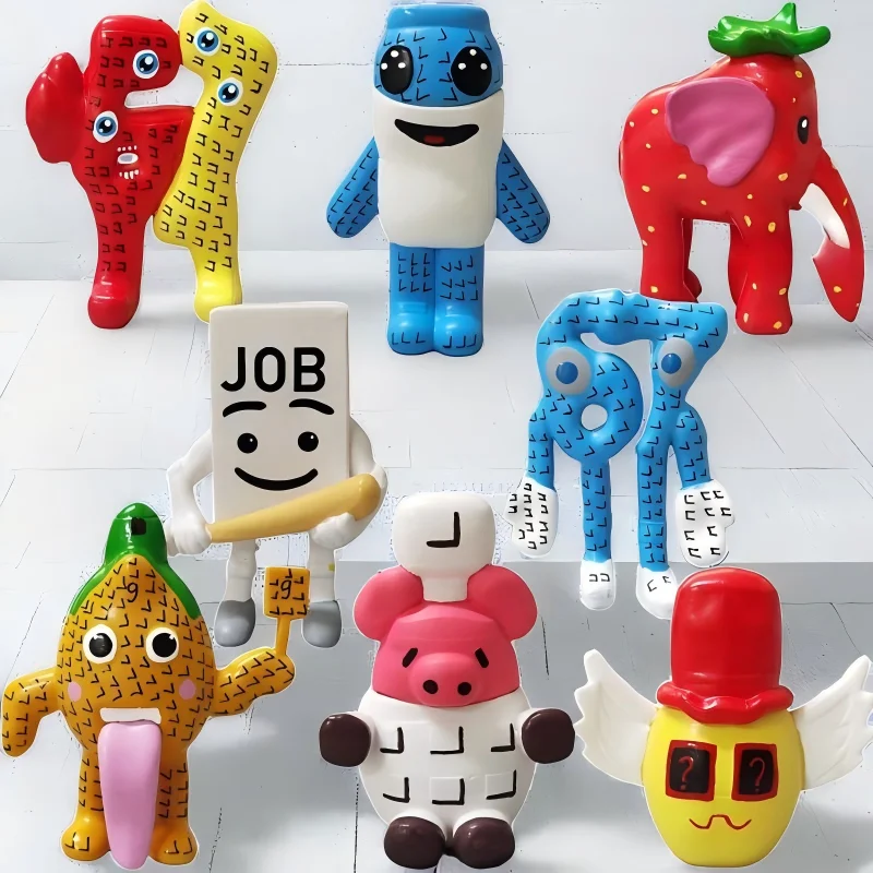 Neues heißes Spielzeugprodukt Stahl Brainrot Stealing Brain Corruption Action Handheld Desktop Dekoration Modell Ornament Basis Vollständige Details