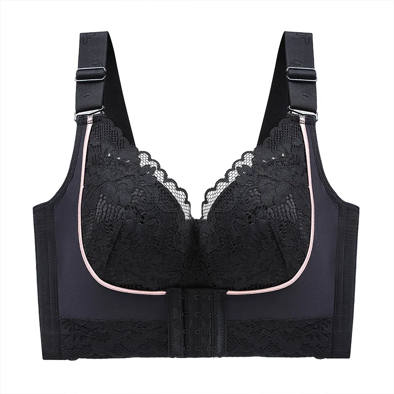 Women Bra Bralette  Push Up Bra Sexy Lingerie CD Cup Plus Size Bra Luxury Nobility Bra Front Open 2024 Fashion Bras for Women