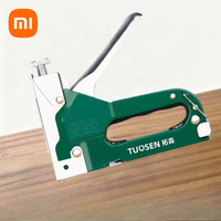 Xiaomi Tuosen Manual Staple Gun All Steel Heavy Duty Stapler Kit Home Decor Woodworking Special Staple Home Interior Decoration