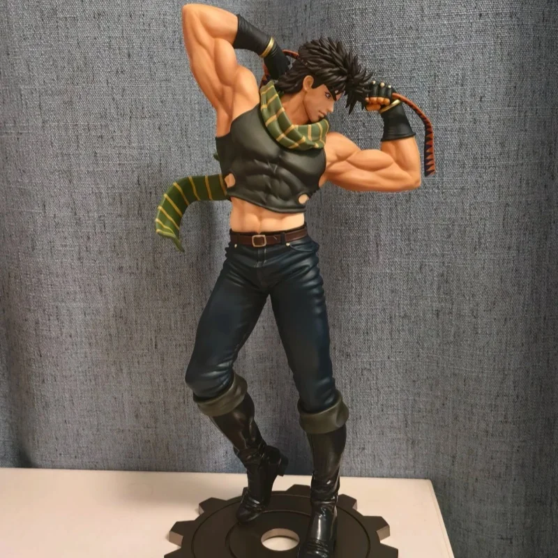 Figura De Acción De Joseph Joestar De 30 Cm – JJBA De PVC Con Articulaciones Móviles, Accesorios Y Caras Intercambiables