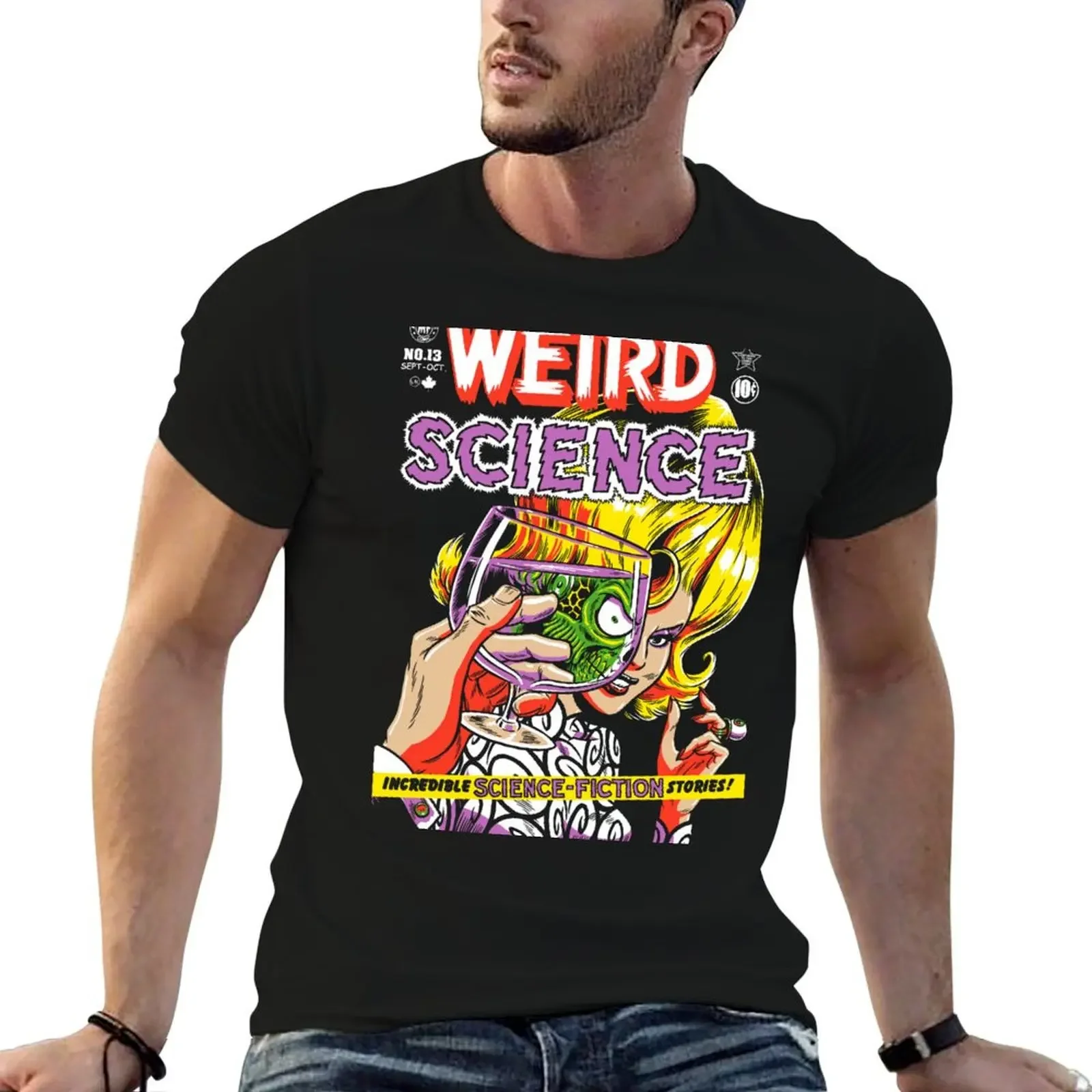 

WEIRD SCIENCE T-Shirt tees rapper graphic tees outfits for men