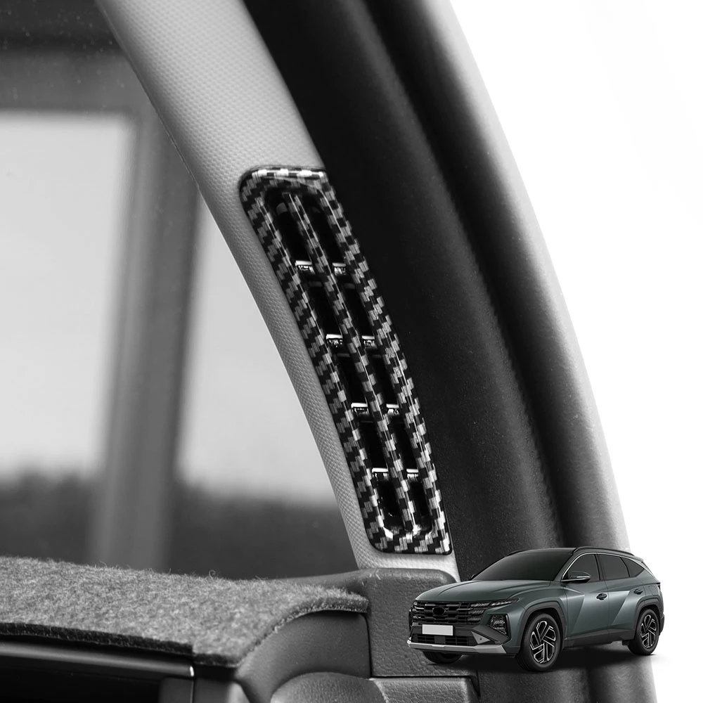 For Hyundai Tucson NX4/Tucson NX4 PE 2022-2025 LHD Car Interior A Pillar Air Conditioning Outlet Cover AC Vent Decorative Frame