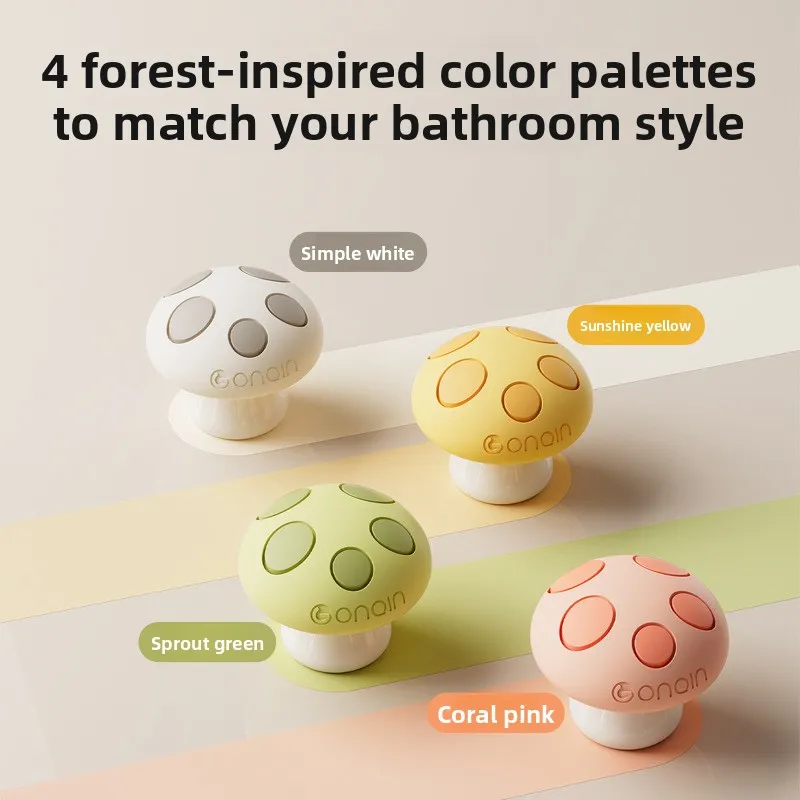 Toilet press button, bathroom water tank switch, press gadget, nail art special button, cute creative flush button