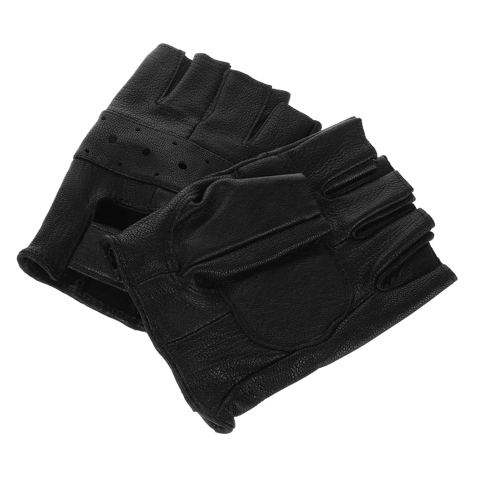 

1 Pair Outdoor Cycling Half Finger Gloves Men Breathable Anti Slip Motorcycle Riding Gloves Wear Resistant Fitness