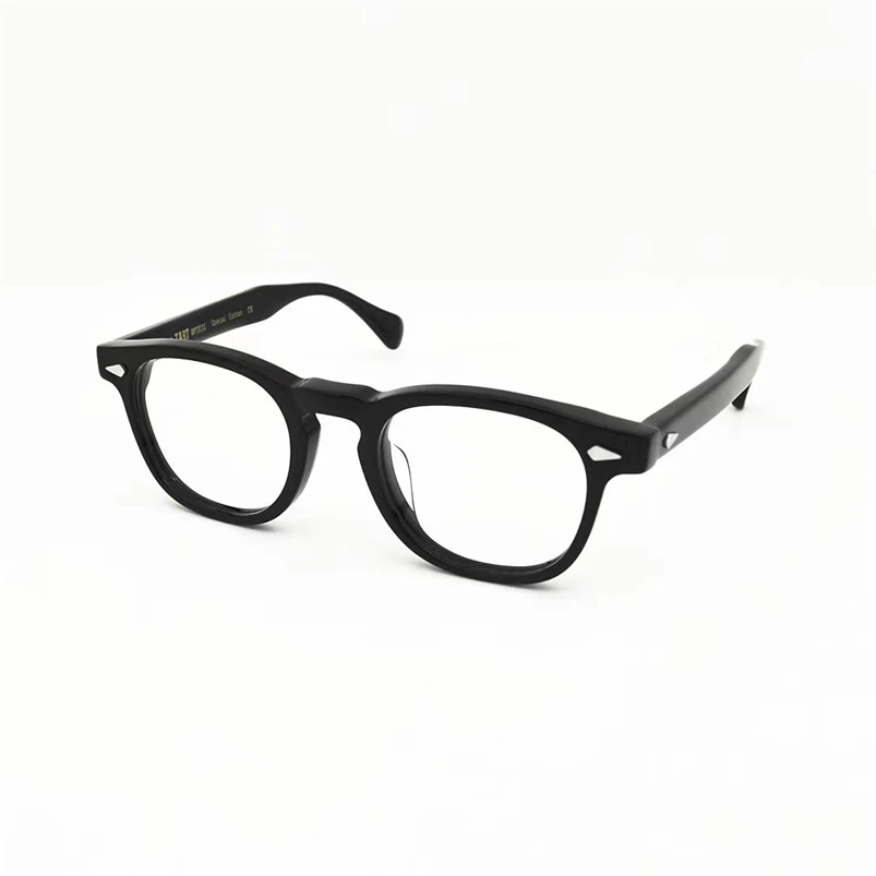 

JAMES TART 504 Optical EYEGLASSES For Unisex Retro Style Anti-blue Light Lens Plate Oval Full Frame With Box