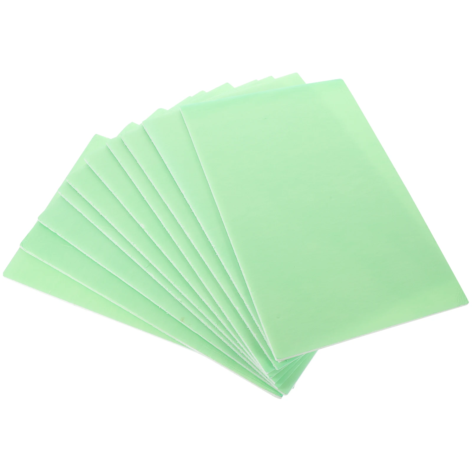 

10pcs Foam Advertising Decoration Display Board Diy Blank Foams Boards Green White For Craft Projects School Art Flexible Large