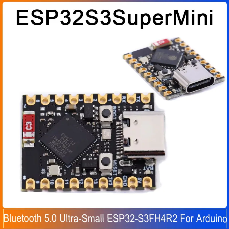 1-10pcs ESP32-S3 Development Board ESP32 S3 SuperMini WiFi Bluetooth 5.0 Ultra-Small Development Board ESP32-S3FH4R2 For Arduino
