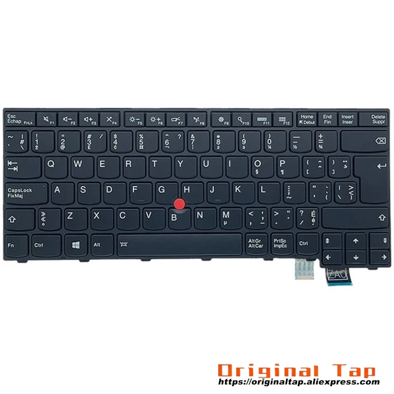 CFB Canadian French Backlit Keyboard for Lenovo Thinkpad T460s 01YR126 01YT180 00PA572 00PA490