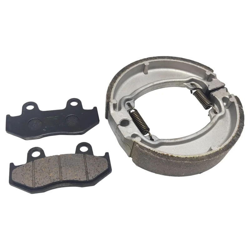 Applicable to Wuyang Honda pedal motorcycle old princess WH125T brake leather brake pads front and rear brake blocks