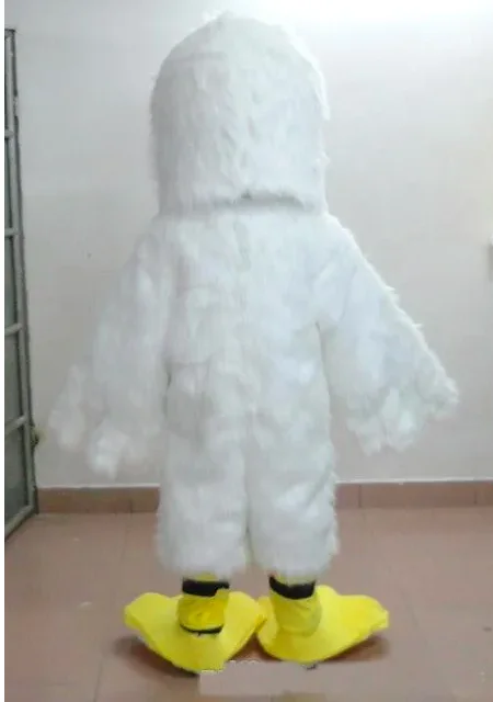 

New Adult Hot Sale Foam furry white pelican birFancy Cartoon Mascot Costume Plush Christmas Fancy Dress Halloween Mascot Costume