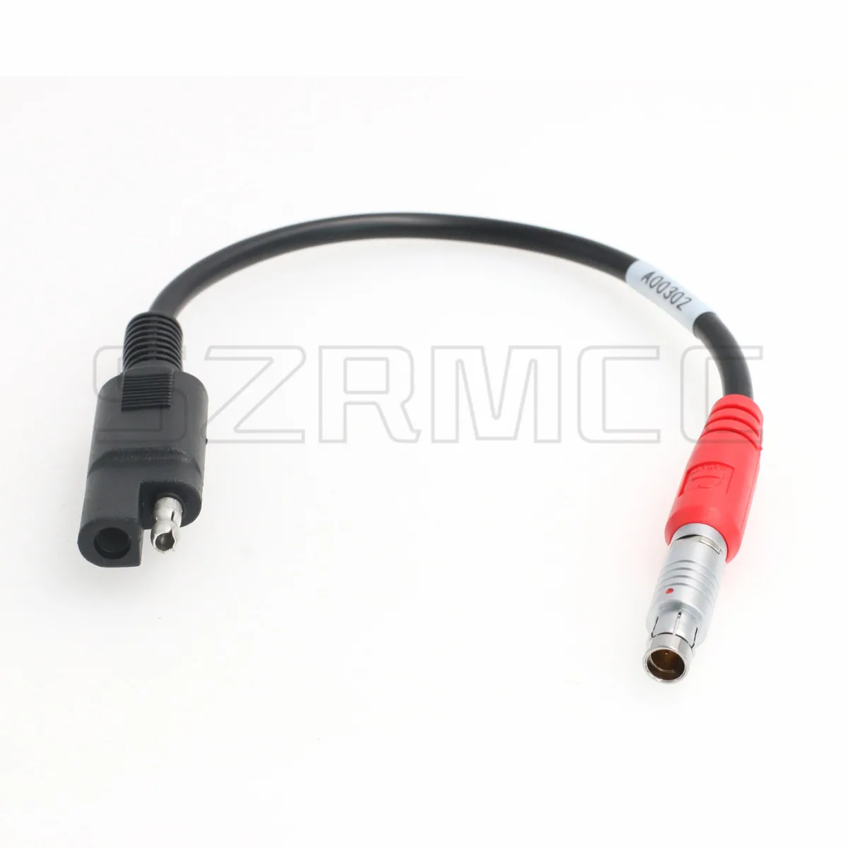 A00302 SAE 2 pin to Fischer 5 Pin Power Cable for Topcon GPS GB-500 GB 1000 Hiper Series Legacy Series GA GB Plus GR-3 GR-5