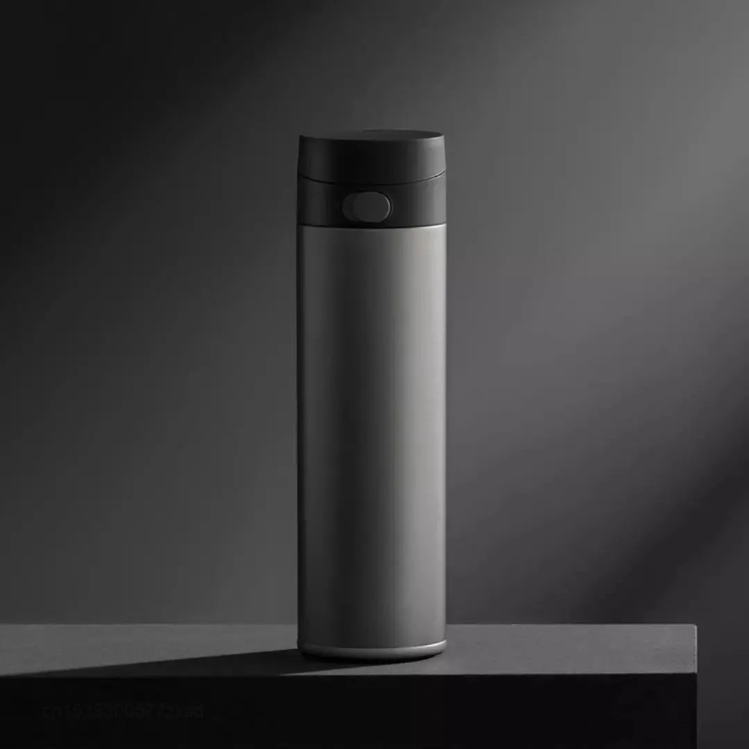 XIAOMI-termo Mijia Ti TA1, botella de agua al vacío, Material de titanio puro, mantiene el calor durante 6 horas, Material médico de viaje