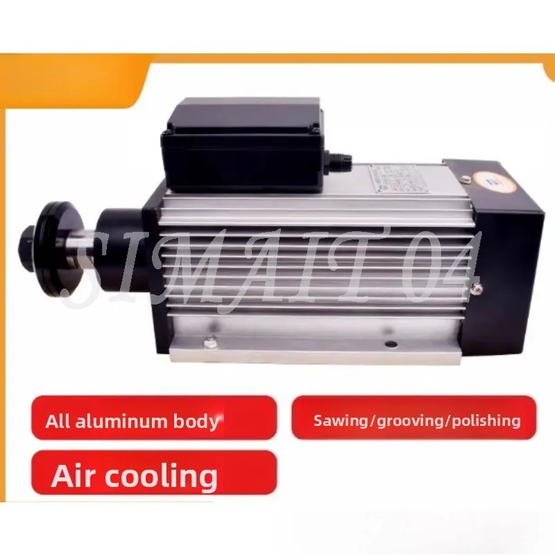 Sandwich Saw Blade Motor Stainless Steel Sawing Pure Copper Mold Low Speed Spindle Cutting Motor Wood Aluminum Plastic Pvc