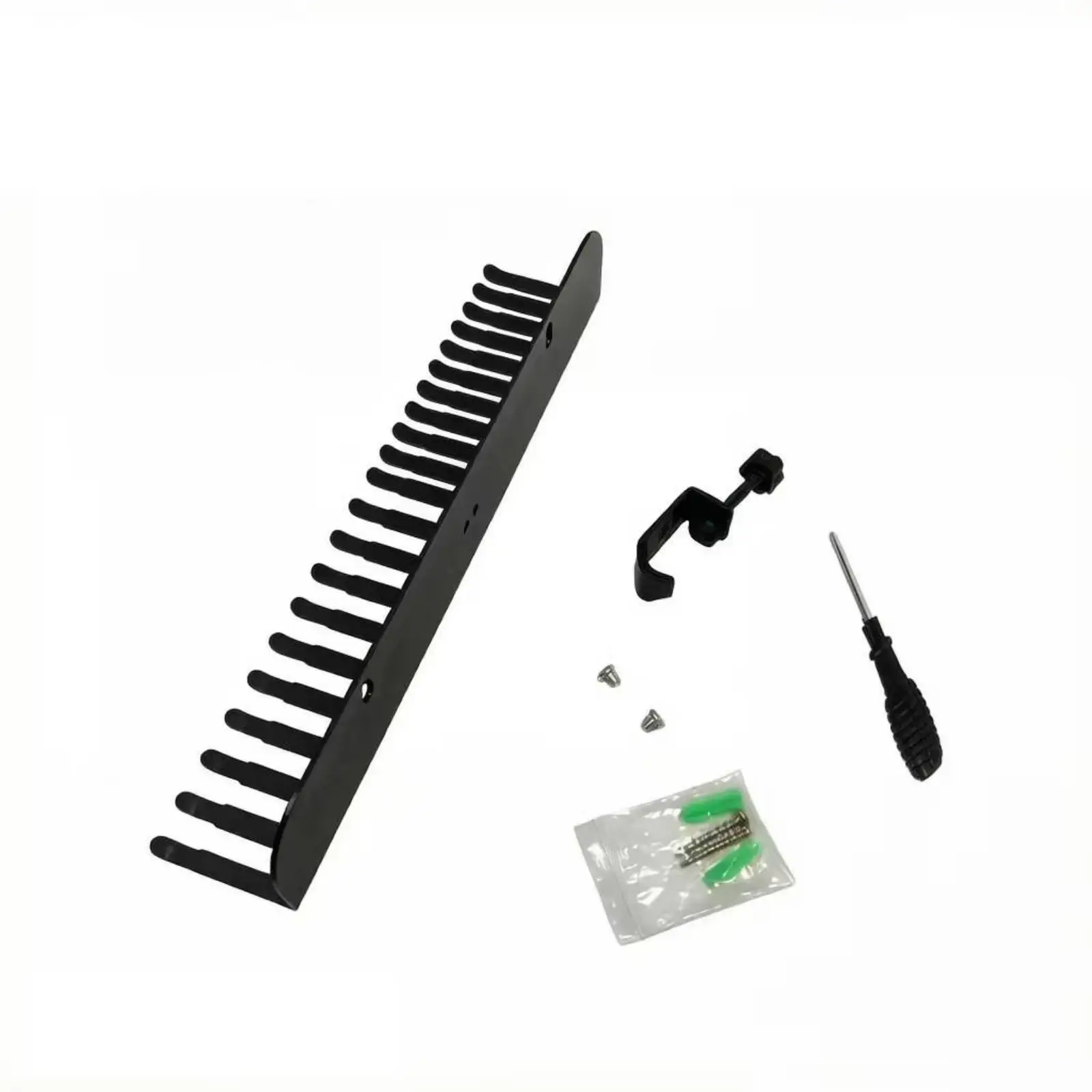 Metal Cable Management Rack Wall Mounted Audio Wire Organizer Efficient Cord Holder for Studio Workshop and Desktop Use