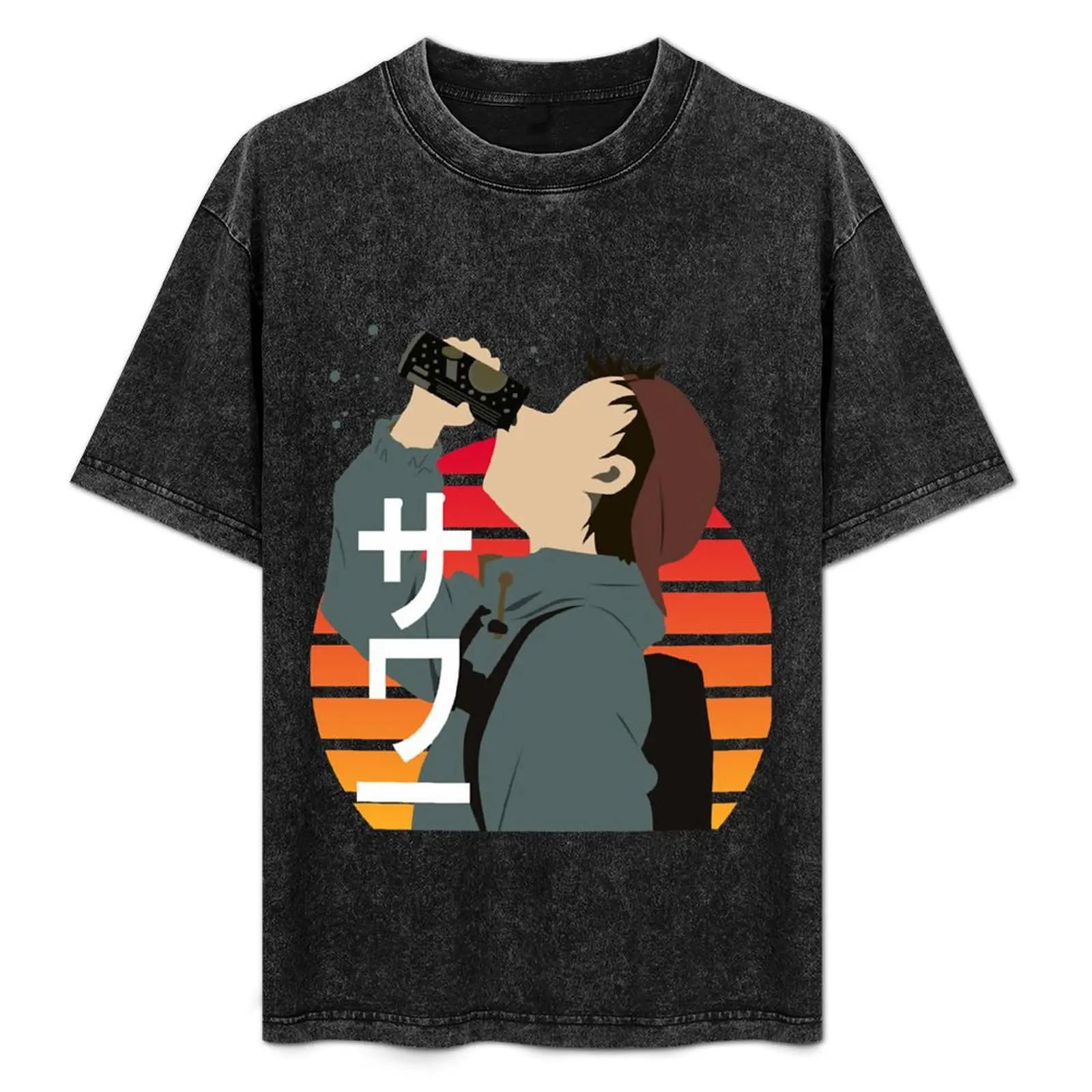 

FLCL - Sour T-Shirt summer tops Clothing clothes funny t shirts men