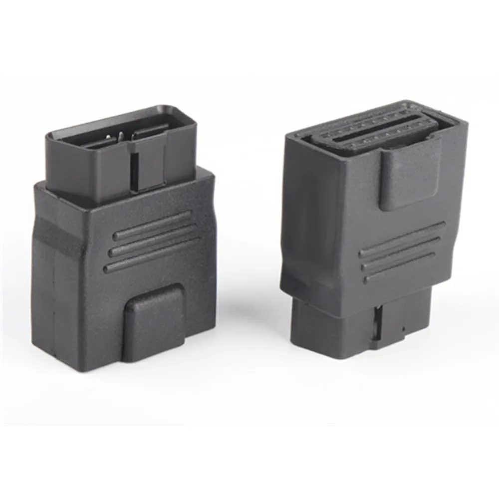 Newest Male to Female OBD2 Extension Cord Adapter Car ELM327 OBD2 16Pin Car Tester Plug 16Pin Extension Plug OBDII Connector