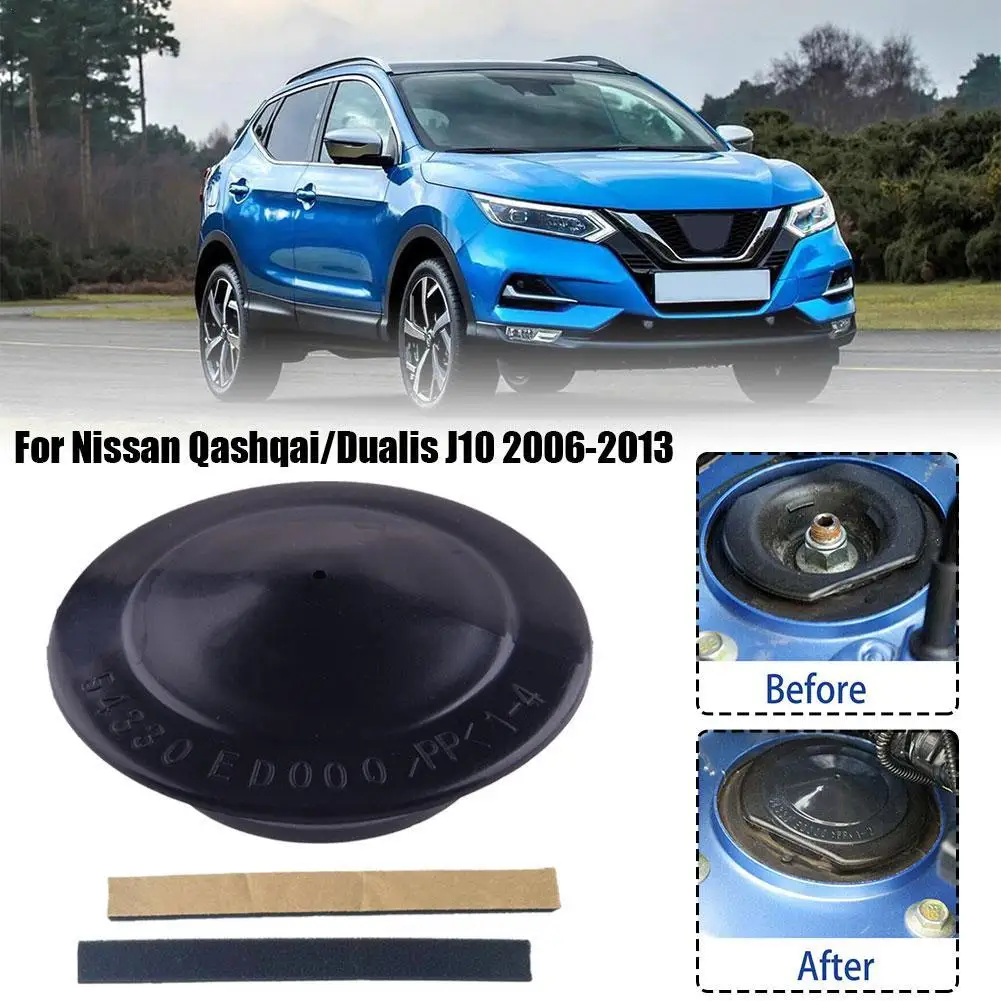 2pcs for Nissan X-Trail T31 Qashqai Dualis J10 Car Front Suspension Cover Dustproof Rustproof Waterproof Mount Cover Auto Parts