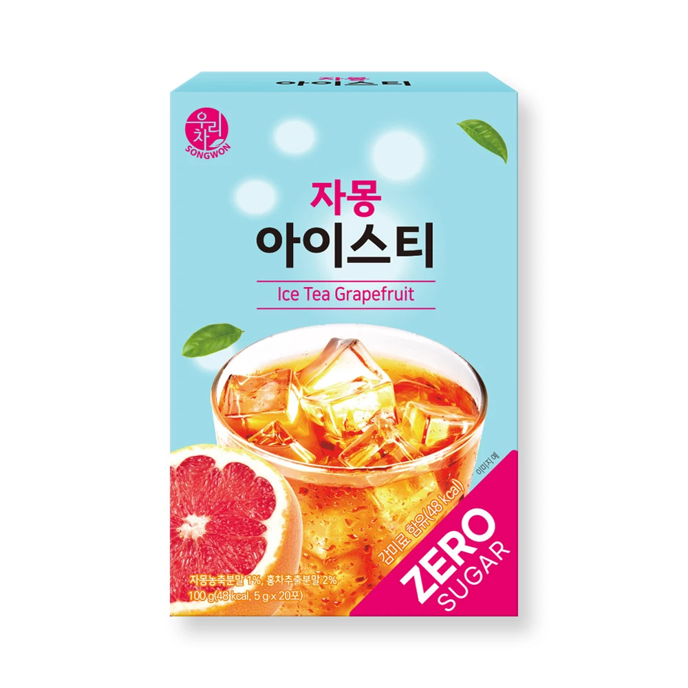 송원 우리차 제로슈가 자몽 아이스티 20T